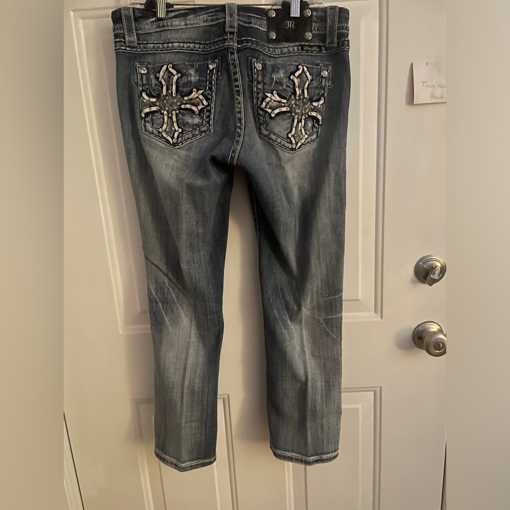 Miss Me denim capri jeans - Picture 6 of 7